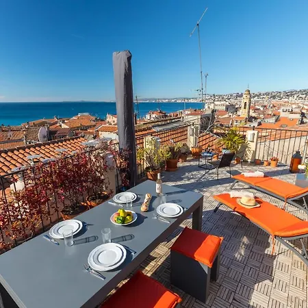 Lejlighed Le Chateau - The Beautiful Sight In Old Town, Private Terrace *