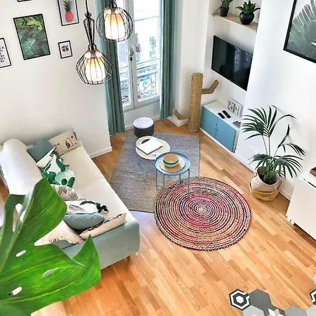 Homelivia, Frida, Mezzanine, Deco Raffinee Et Balcon Apartment Nizza